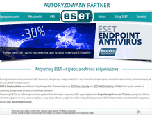 Tablet Screenshot of eset-antywirus.pl